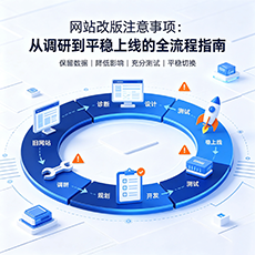 兴业建站-网站改版注意事项：从调研到平稳上线的全流程指南