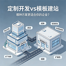 玉林建站-定制开发vs模板建站:哪种方案更适合你的企业?