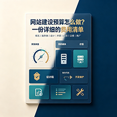 玉林建站-网站建设预算怎么做?一份详细的费用清单