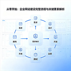 福绵建站-从零开始：企业网站建设完整流程与关键要素解析